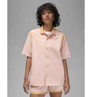 Рубашка женская Air Jordan Button-Up Shirt Pink DZ3340-610