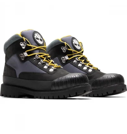 Ботинки мужские Timberland Eurohiker Rubber Toe Black/Blue TB0A5QCZ001