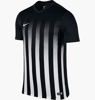 Футболка мужская Nike Jersey Ss Striped Division Ii Jsy Black/White 725893-010