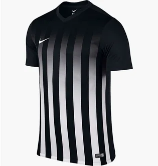Футболка мужская Nike Jersey Ss Striped Division Ii Jsy Black/White 725893-010