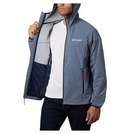 Вітровка чоловіча Columbia Heather Canyon Waterproof Blue WM1207-464