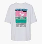 Футболка женская Ksubi Glitterbeat Boyfriend Ss Tee White WSP26TE011