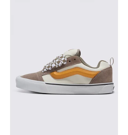 Кеды унисекс Vans Knu Skool Shoe Beige/Brown VN0009QC0BP