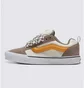 Кеды унисекс Vans Knu Skool Shoe Beige/Brown VN0009QC0BP