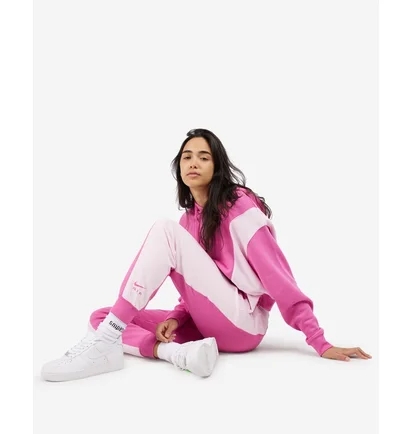 Штаны женские Nike Nsw Mid-Rise Air Fleece Joggers Pink DV8050-665