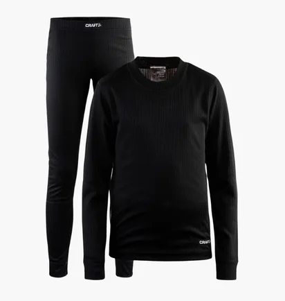 Термобелье детское Craft Baselayer Black 1905355-999000