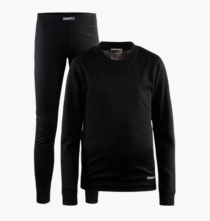 Термобелье детское Craft Baselayer Black 1905355-999000