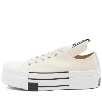 Кеди чоловічі Converse X Rick Owens Dbl Drkstar Ox Beige A04955C