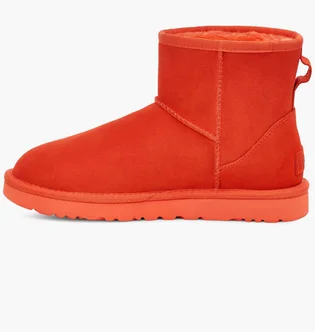 Угги женские Ugg Classic Mini Side-Logo Ii Boots Orange 1134962-Hong