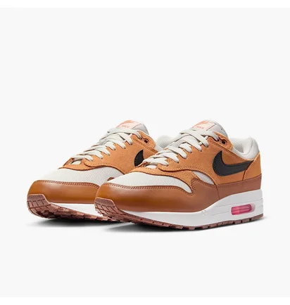 Кросівки чоловічі Nike Air Max 1 Ess White/Brown FZ5808-004