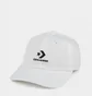 Кепка унисекс Converse Logo Lock-Up Baseball Hat White 10022131-102