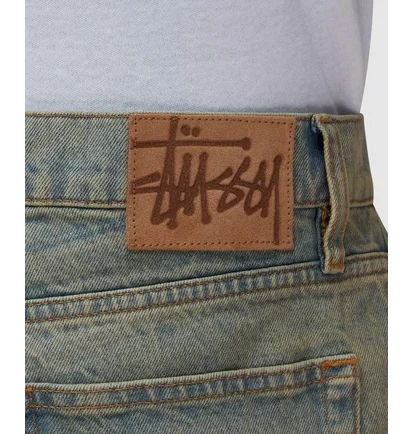 Шорты унисекс Stussy Big Ol Light Blue 112296-2588