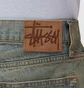 Шорты унисекс Stussy Big Ol Light Blue 112296-2588