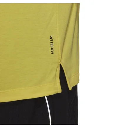 Футболка чоловіча Adidas Ti 3Bar Tee Yellow HK9530