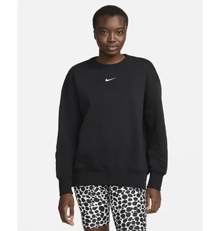 Свитшот женский Nike Oversized Crewneck Sweatshirt Black Dq5733-010