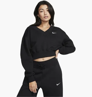 Світшот жіночий Nike Sportswear Phoenix Fleece Black FN3651-010
