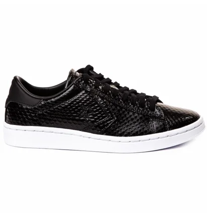 Кеды женские Converse Pro Leather 76 Snake Leather Black 555929C
