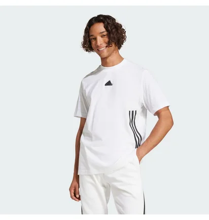 Футболка чоловіча Adidas Future Icons 3-Stripes Sportswear White JJ4159