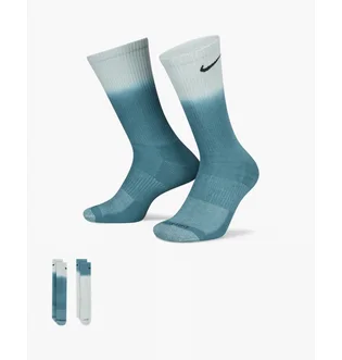 Носки унисекс Nike Everyday Plus Cush Crew Light Blue (2 пары) Dh6096-909