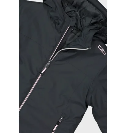 Куртка детская CMP Jacket Fix Hood Feel Warm Black 35Z1435-U911