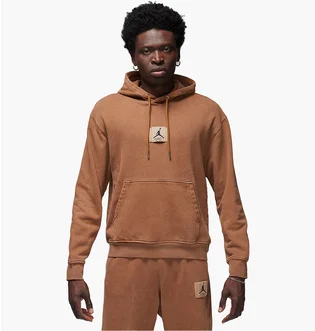 Худи мужское Air Jordan Essentials Statement Fleece Washed Pullover Hoodie Brown FB7290-281