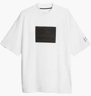 Футболка чоловіча Puma Bmw M Motorsport Statement Logo Tee White 621080-02