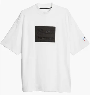 Футболка чоловіча Puma Bmw M Motorsport Statement Logo Tee White 621080-02