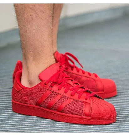 Кроссовки мужские Adidas Originals Superstar Red B42621