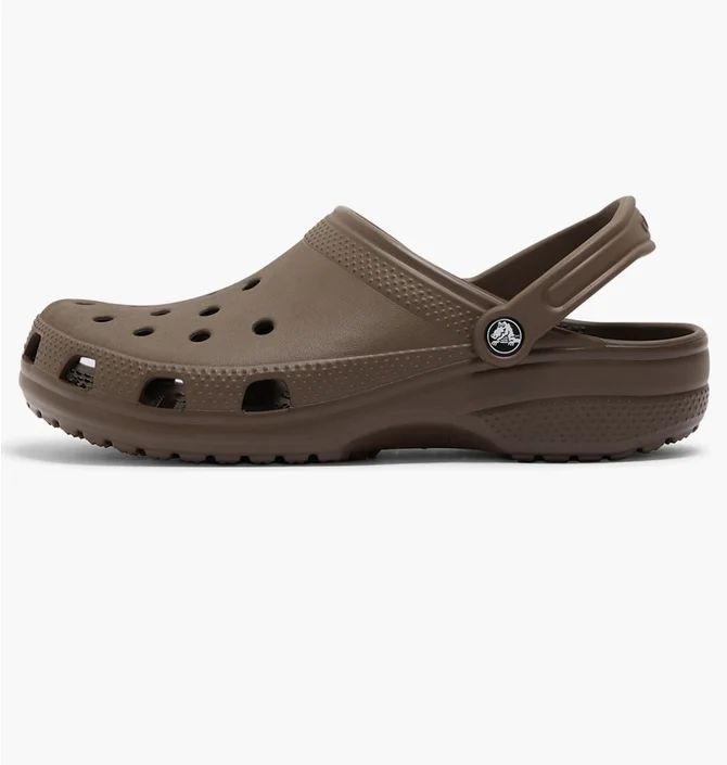 Тапочки мужские Crocs Classic Clog Brown 10001-200