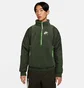 Куртка мужская Nike Sportswear Sherpa Half Zip Jacket Carbon Green Dd6446-335