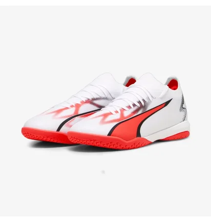 Футзалки мужские Puma Ultra Match It Football Boots White 107522-01