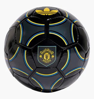 Футбольний м'яч Adidas Mu Club Black JP3059