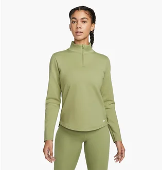 Олимпийка женская Nike Therma-Fit One WomenS Long-Sleeve 1/2-Zip Top Olive DD4945-334