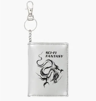 Кошелек унисекс Sci-Fi Fantasy Dragon Metallic SCI-F24-32