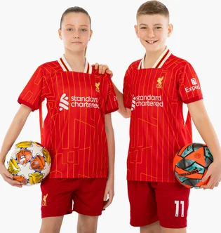 Футбольная форма детская SP-sport Liverpool Salah 11 2025 Red CO-4618