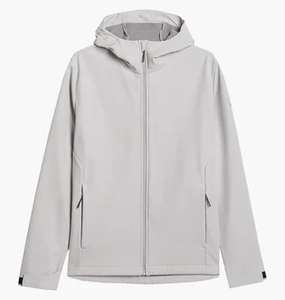 Куртка чоловіча 4F Windproof Membrane 5000 Softshell Grey 4FWAW25TSOFM362-27S
