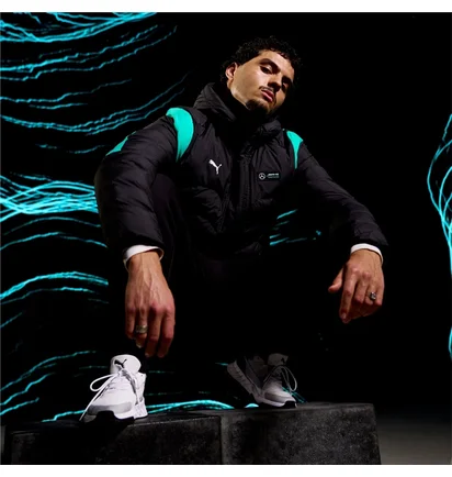 Пуховик мужской Puma Mercedes-Amg Petronas Mt7 Ecolite Black 621146-01