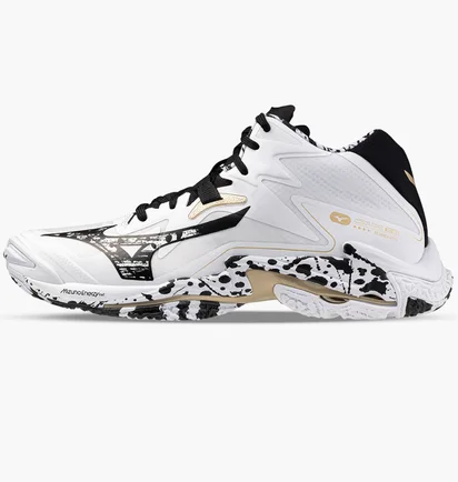 Кроссовки унисекс Mizuno Wave Lightning Z8 Mid White V1GA240541