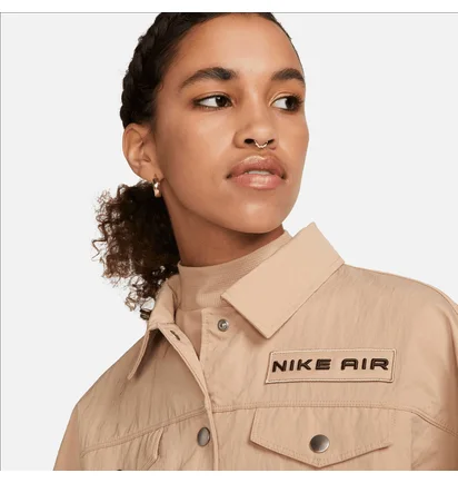 Кофта жіноча Nike Air Cropped Brown FB8077-200