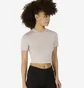 Футболка женская Nike Nsw Essential Slim Crop Tee Grey FB2873-019