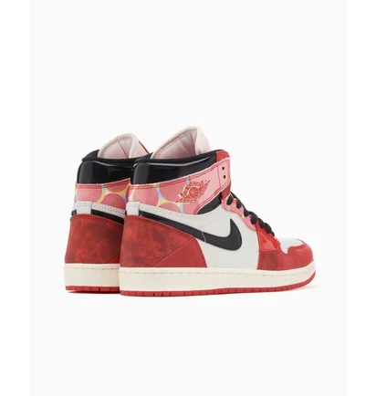 Кроссовки мужские Air Jordan 1 High Og Sp Spider-Man: Across The Spider-Verse White/Red DV1748-601