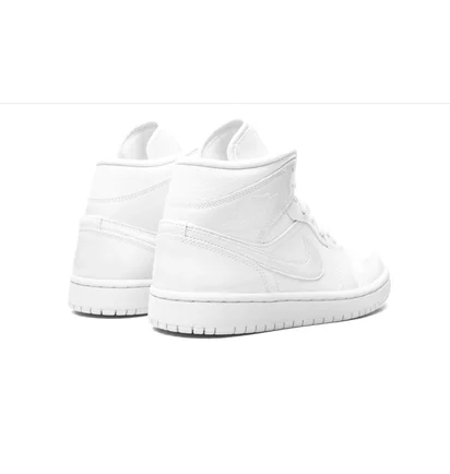 Кроссовки женские Air Jordan Wmns 1 Mid White BQ6472-100