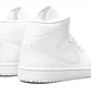 Кроссовки женские Air Jordan Wmns 1 Mid White BQ6472-100