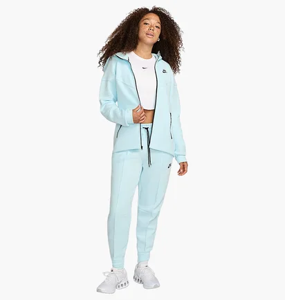Спортивный костюм женский Nike Sportswear Tech Fleece Windrunner Light Blue FB8338-474__FB8330-474