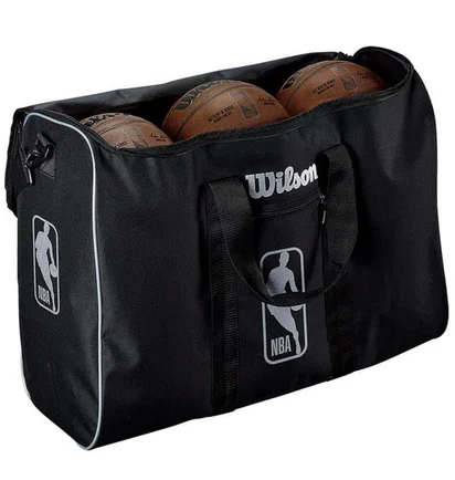 Сумка для мячей Wilson Nba Authentic 6 Ball Bag Black WTBA70000