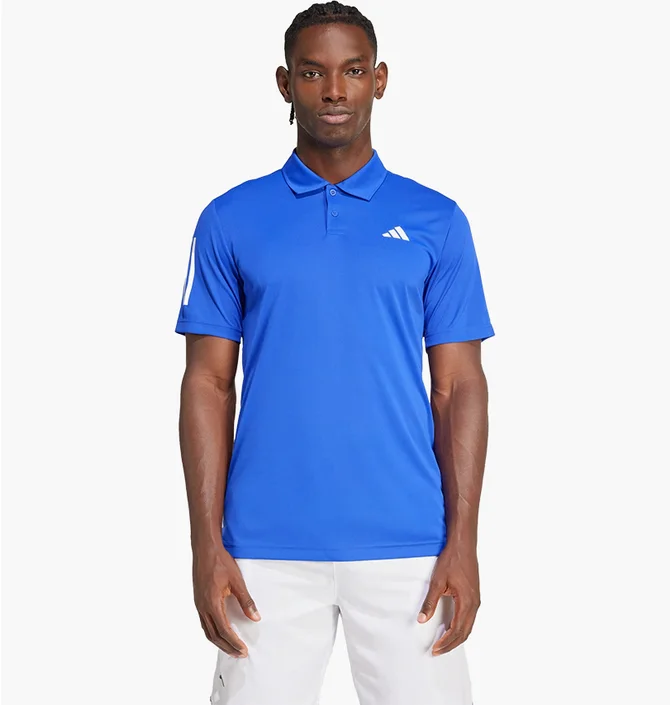 ᐉ Поло мужское Adidas Club 3-Stripes Tennis Polo Shirt Blue