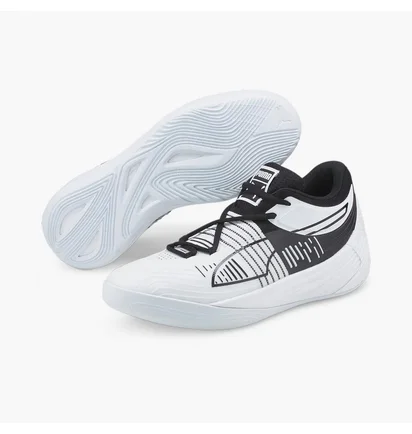 Кросівки чоловічі Puma Fusion Nitro Basketball Shoes White 376639-01