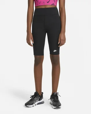 Шорти дитячі Nike Big Kids (Girls) High-Rise 9 Bike Shorts Black Da1243-010