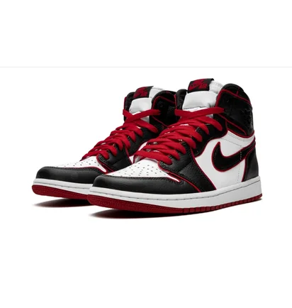Кроссовки мужские Air Jordan 1 High Og White/Black 555088-062