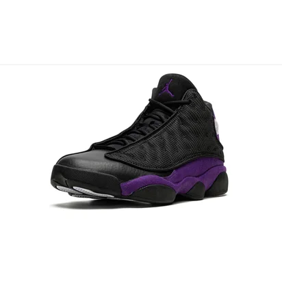 Кросівки чоловічі Air Jordan 13 Retro Black/Violet DJ5982-015